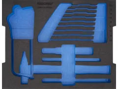 GEDORE EI-1100 CT2-BASIC schuimmodule 2/2 L-BOXX 136leeg