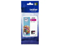 Inktcartridge Brother LC-424M rood