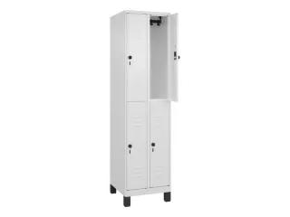 dubbeldekse locker,HxBxD 1950x500x500mm,2x2vak.,vak B 250mm - 2
