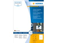 Herma Etiket A4 9543 Outdoor 210x297mm Wit