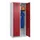 locker,HxBxD 1850x800x500mm,2vak,vak B 400mm,draaigrendel