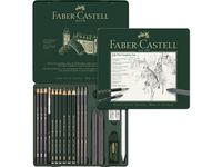 grafietset Faber-Castell Pitt 19-delig