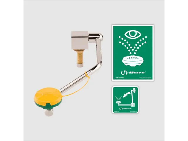 Haws 7610 Axion Pull Down oog- en gelaatsdouche, per stuk