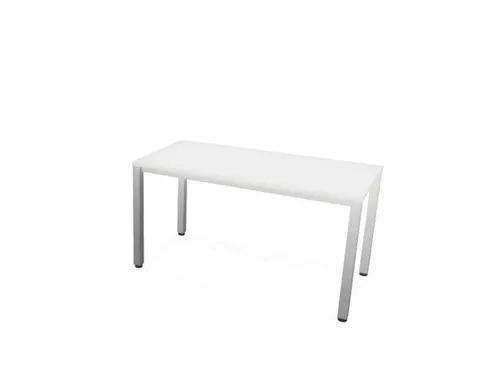 vergadertafel,HxBxD 740x1400x700mm,rechthoekig,Bl-wit