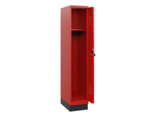 schoollocker,HxBxD 1630x300x500mm,1vak,vak B 300mm,draaigrendel,sokkel