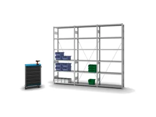 systeemstelling,grondveld,HxBxD 2500x1060x335mm,vakl. 300kg - 3