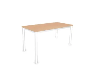 In hoogte verstelbaar bureau,HxBxD 720-840x1200x600mm,NE-esdoorn - 2