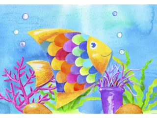 Aquarelpotlood Etui A 12 Stuks + Penseel - 10