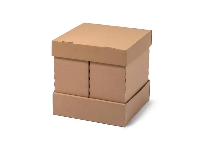 Promotionele Zitkubus Opvouwbaar 40x40x40cm karton