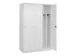 locker voor scheiding van kleding,HxBxD 1850x1200x500mm,3vak