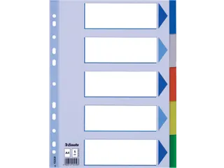 Esselte Tabbladen 5 Tabs - 1