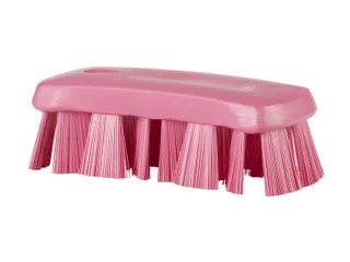 Vikan 3891-1 UST Kleine Werkborstel Harde vezel 176mm Roze - 1