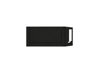 Gekleurde Envelop 120 gram DL 110x220mm Zwart 500 Stuks