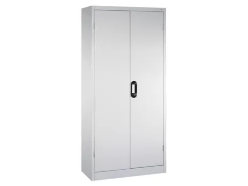 Draaideurkast HxBxD 1950x930x400mm 4 Legborden 110kg RAL7035