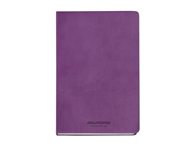 Carnet de notes Aurora Capri A5 192 pages ligné 80g violet