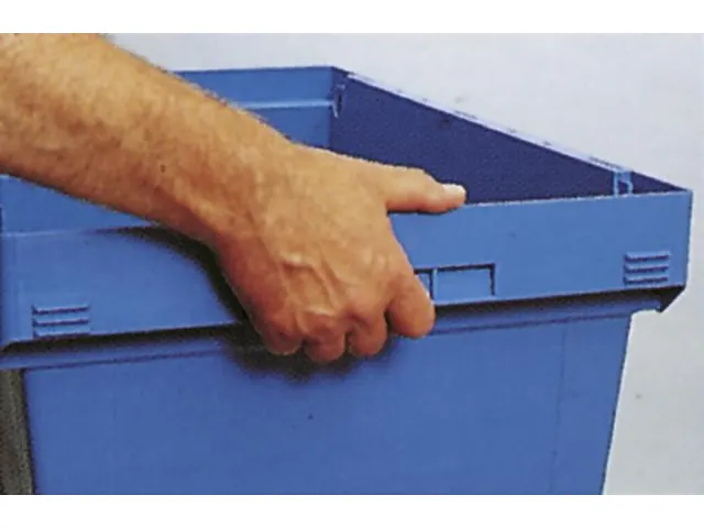 Bac universel polypropylène HxLxl 190x610x400mm 29l gerbable emboîta