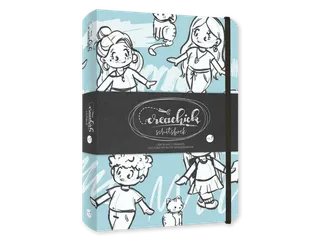 Schetsboek CreaChick Chibi Blue 108 pagina's 200 gram - 1