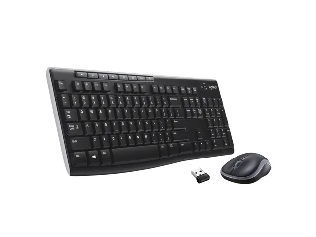 Logitech C270-webcam en MK270 draadloze toetsenbord- en muiscombinatie