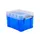 Opbergbox Really Useful 3 liter 245x180x160mm transparant blauw