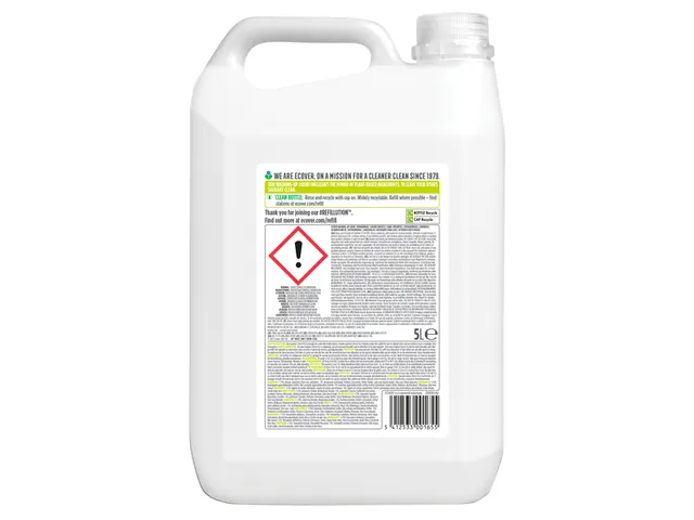 Afwasmiddel Ecover citroen & aloë vera navulling 5L