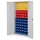 kast met sleufplaat m. bakken,HxBxD 1950x1000x410mm,86bakken PE