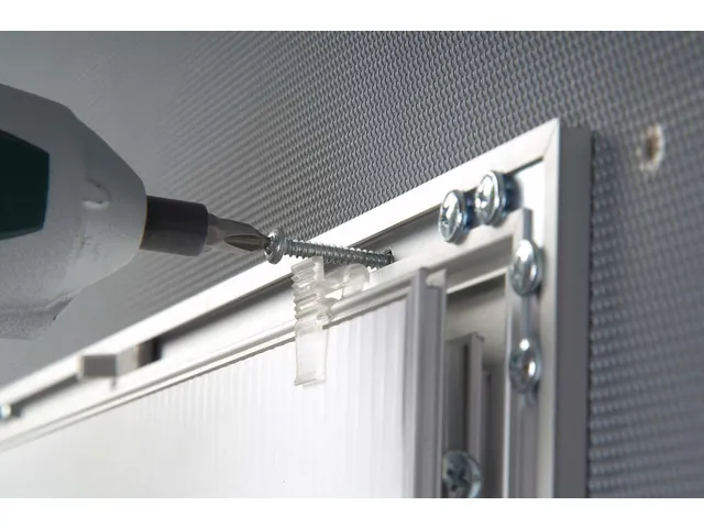 Cadre pour affiche Seco A4 Perspex bois clair verrouillable