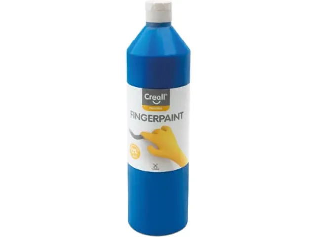 vingerverf Happy set met 10 flesjes 750 ml assorti