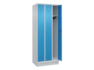 locker,HxBxD 1950x750x500mm,3vak,vak B 250mm,cil.-slot,sokkel - 2