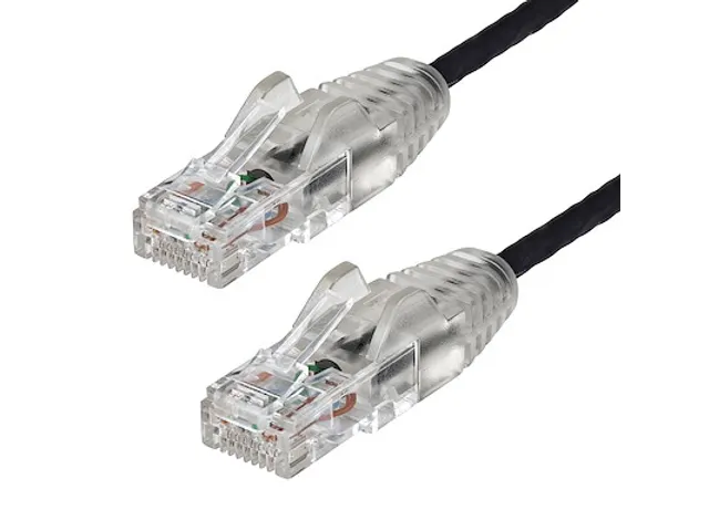 CAT6 netwerkkabel 3 Meter RJ45 connector Zwart