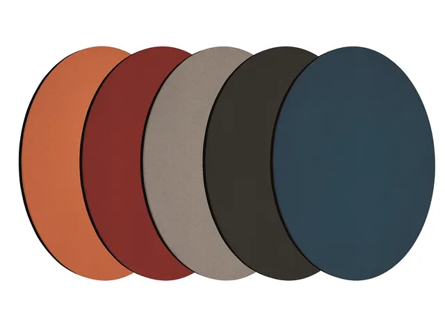 Panneau affichage rond Bulletin Gris 2182 Ø60cm sans cadre
