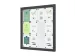 OUTLET Vitrine murale pour extérieur verrouillable 12xA4 anthracite