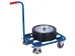 Plateau À Timon Force 250Kg Plateau Tube D'acier Lxl 605X500Mm 4Roule