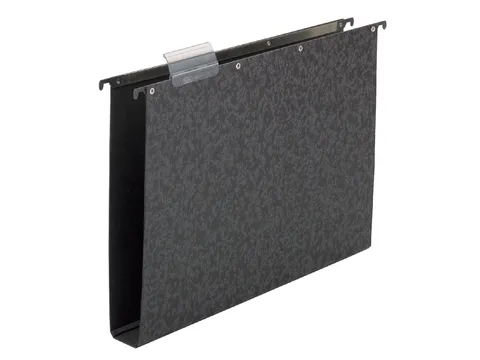 Hangmap Elba Verticfile Ultimate Hardboard folio U-bodem 40mm zwart