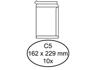 Envelop Quantore Bank C5 162x229mm Wit Zelfklevend - 1