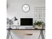 Horloge murale NeXtime Berlin de 30 cm en aluminium blanc