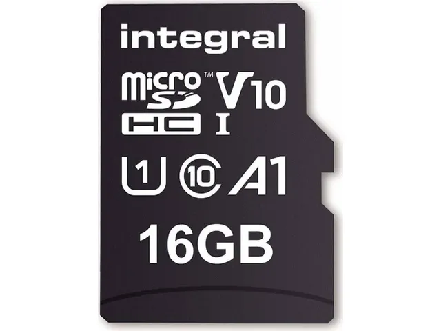 Carte mémoire Integral Micro SDHC V10 16Go