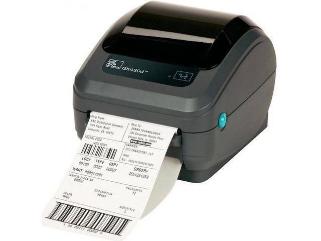 Zebra Gk420d Labelprinter
