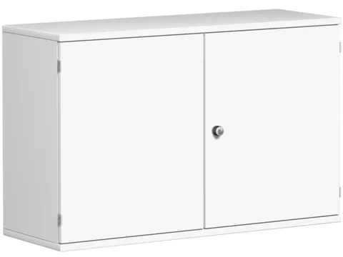 kantoorkast,HxBxD 770x1200x430mm,decor romp wit,decor front wit