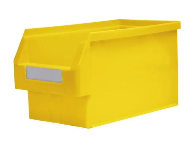 Magazijnbakken Pe Hxbxd 200X200X350/300Mm Geel
