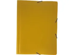 elastomap Nature ft A4, uit PP, mosterdgeel
