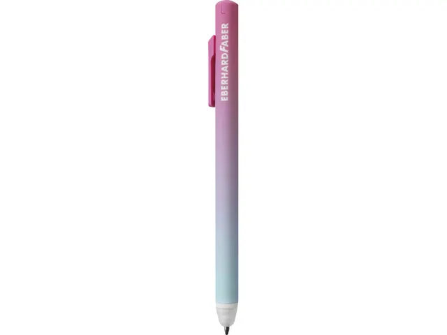 Gelpen Eberhard Faber Click-it turquoise/roze