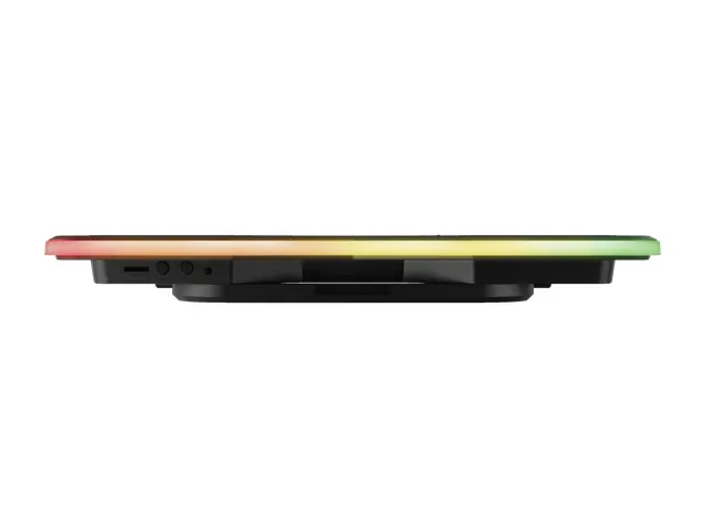 Trust GXT 1126 Aura Cooling Laptopstandaard met LED verlichting Zwart