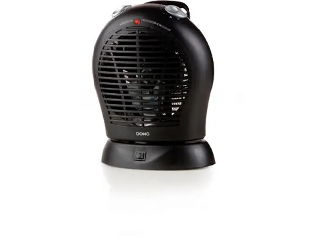 Radiateur soufflant IP21 noir