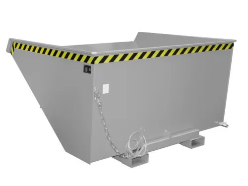 Kiepbak voor spaanders,HxLxB 1095x1720x1870mm,2,1m³,draagverm. 1500kg