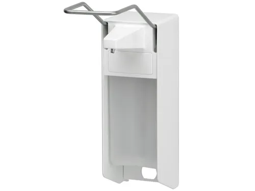 Zeepdispenser Desinfectiedispenser wit 500 ml lange beugel ingo-man