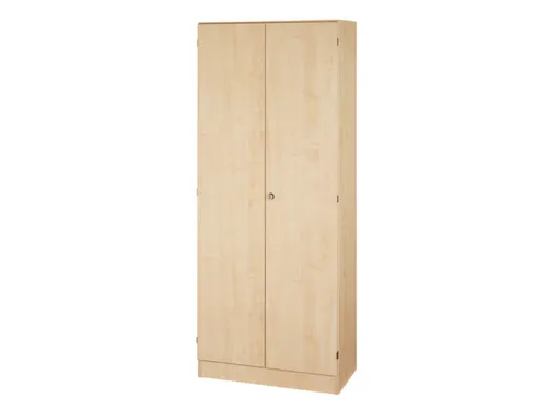 kantoorkast,HxBxD 2004x800x420mm,4xhouten vloer,stanggreep