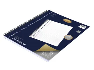 Collegeblok Multo A4 lijn 23-gaats 160pagina's 90gram - 1