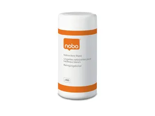 Whiteboardreiniger Nobo pot met 100 stuks - 2