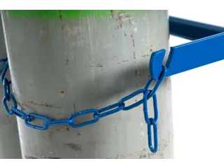 Flessenkar Draagvermogen 100Kg 2X20L-Fles Luchtbanden Ral5010 staal - 16