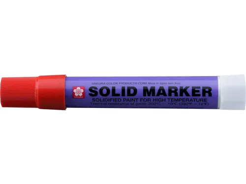 merkstift Solid Marker rood brede punt